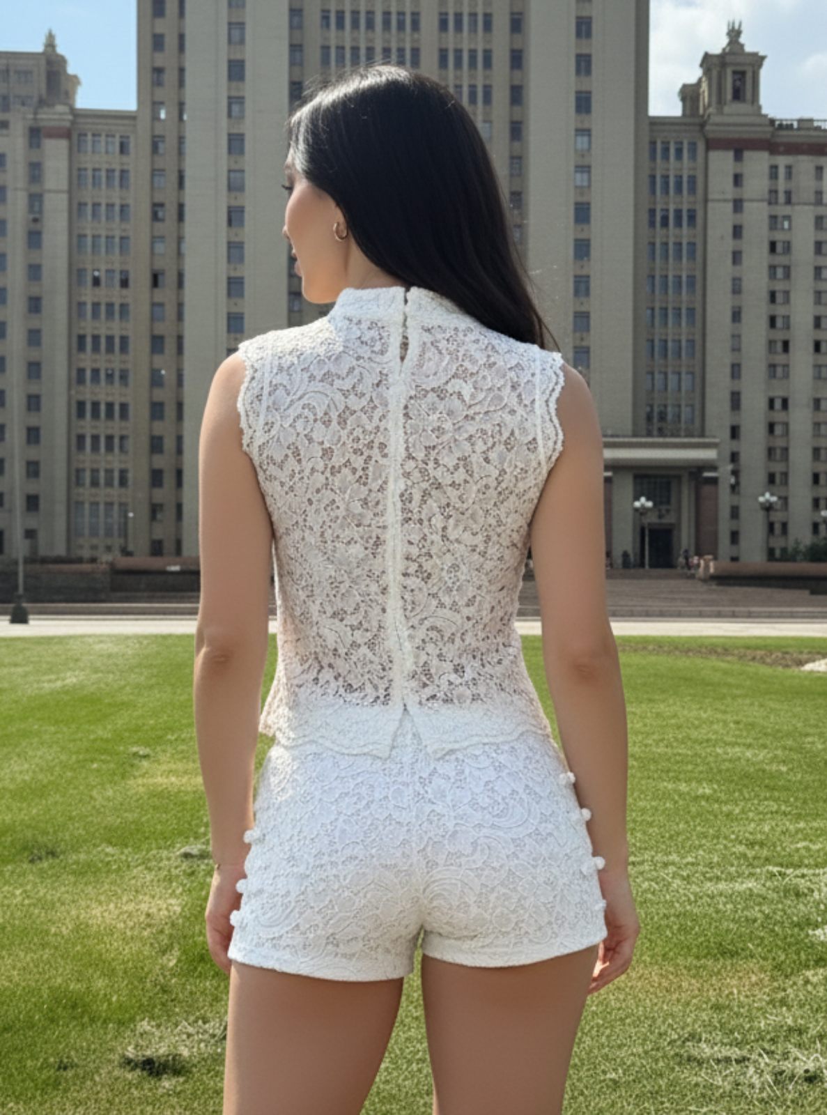 Floral Lace Shorts