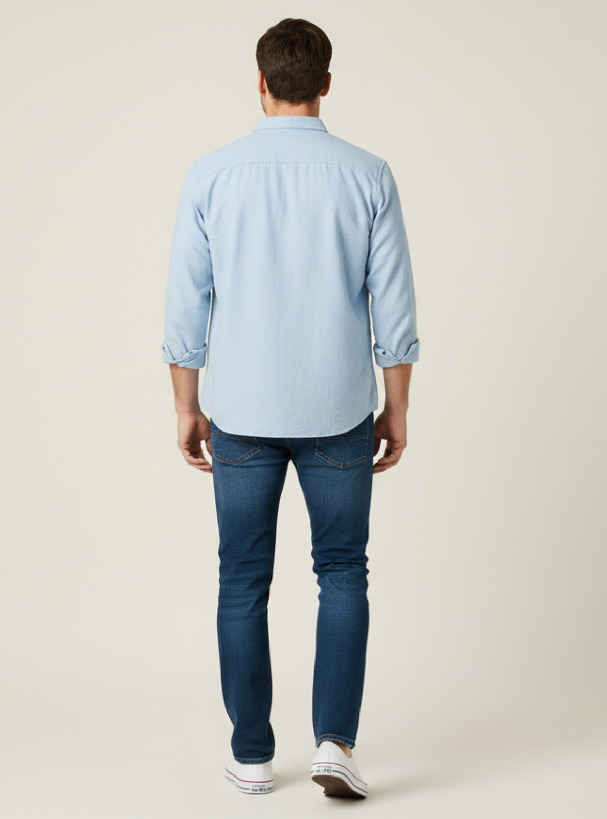 Regular Fit Linen-Blend Shirt