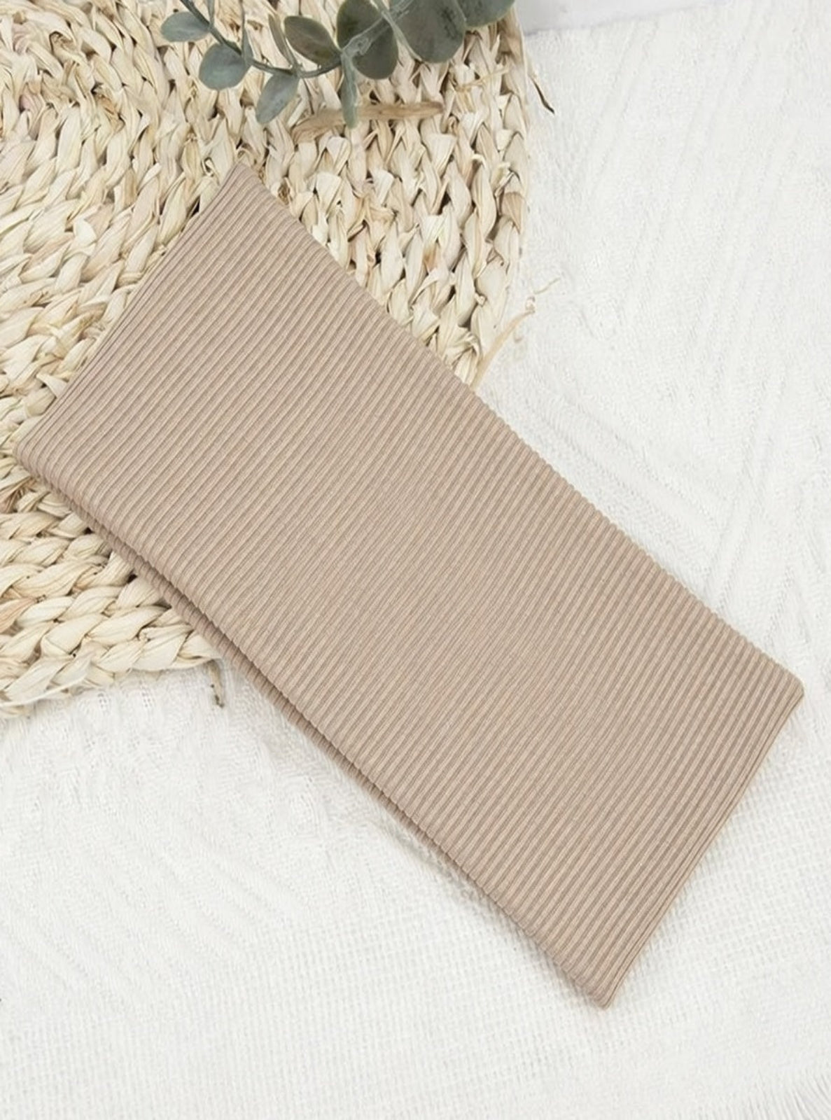Rib-Knit Stretch Headband