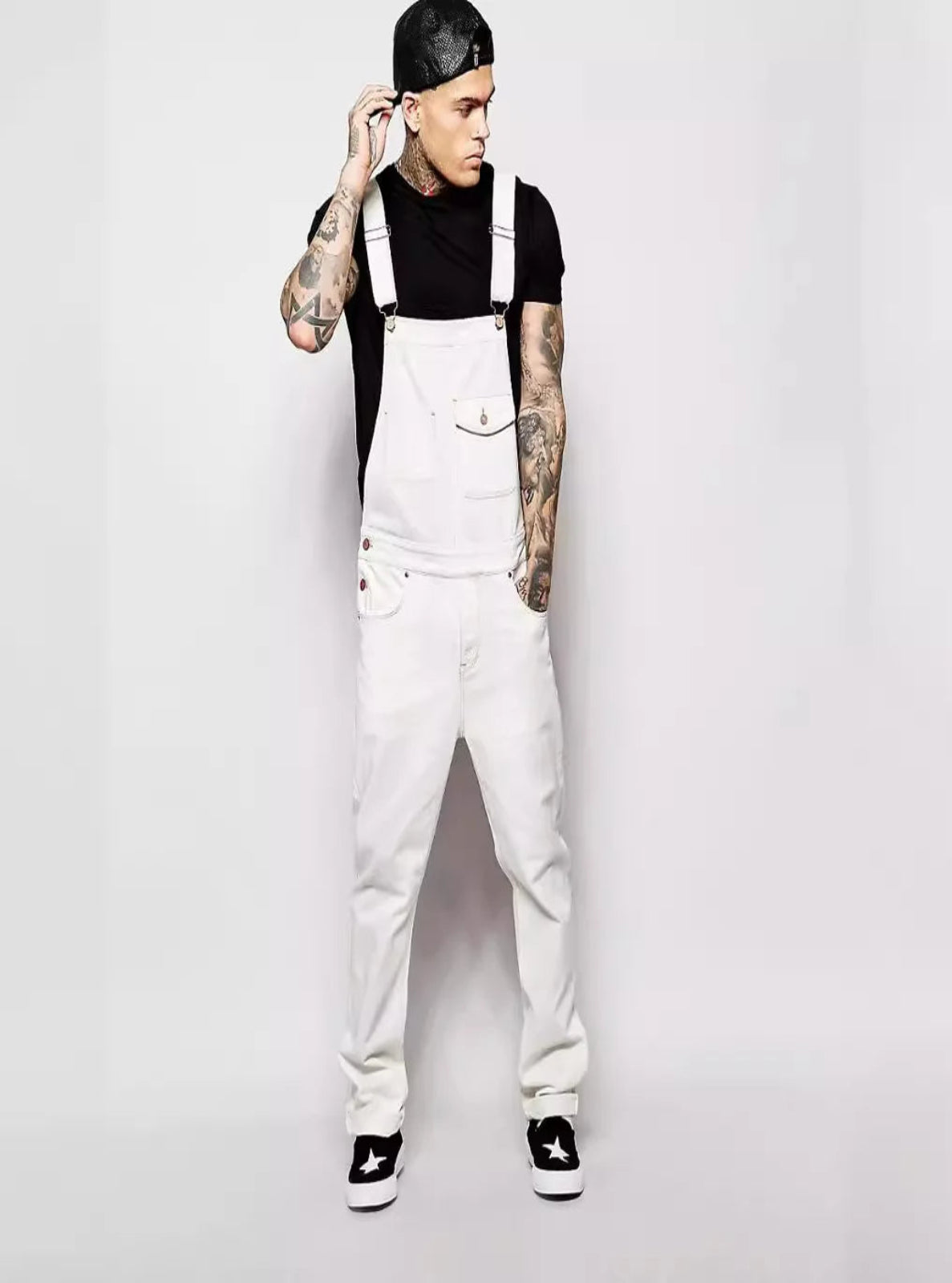 Denim Overalls