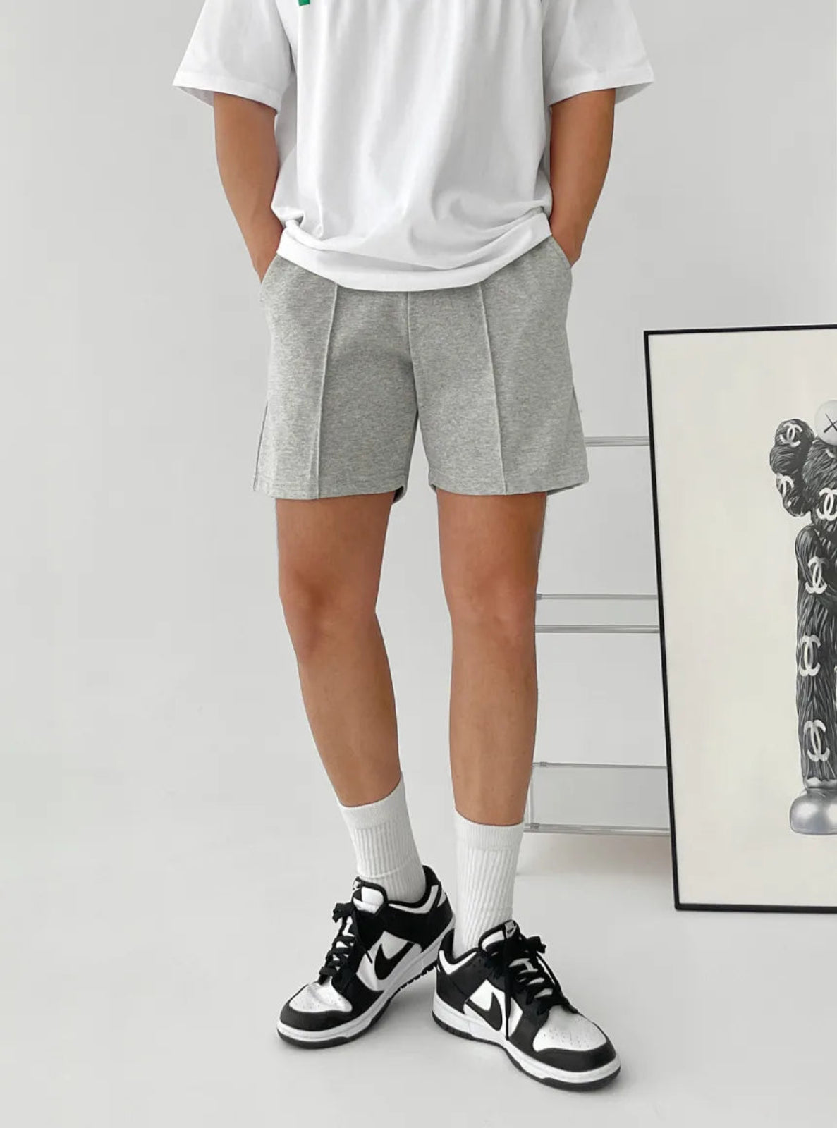 Relaxed-Fit Cotton Sweatshorts