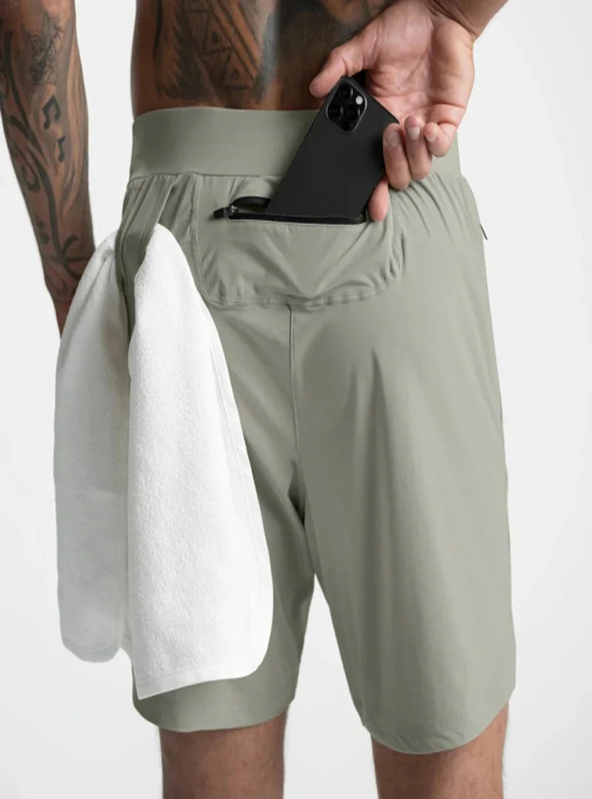 Mid-Length Sports Shorts