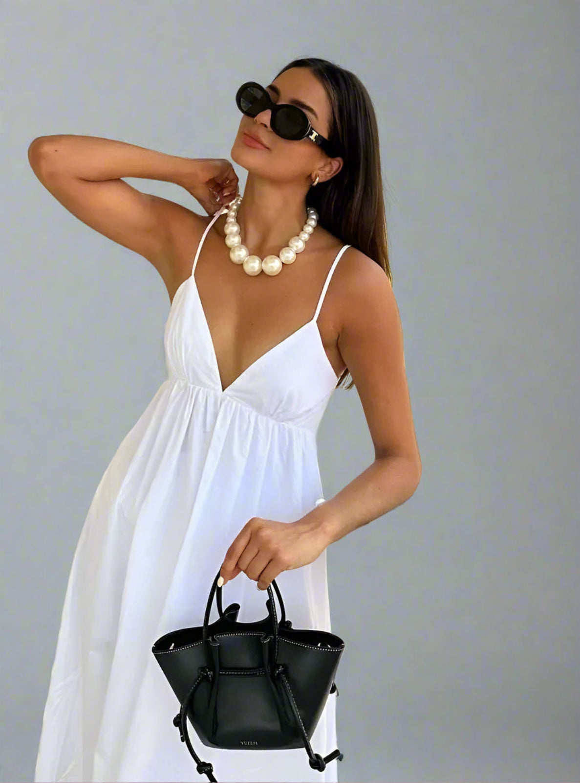 Cotton Strappy Dress