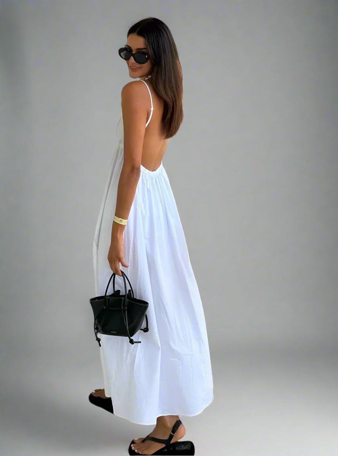 Cotton Strappy Dress