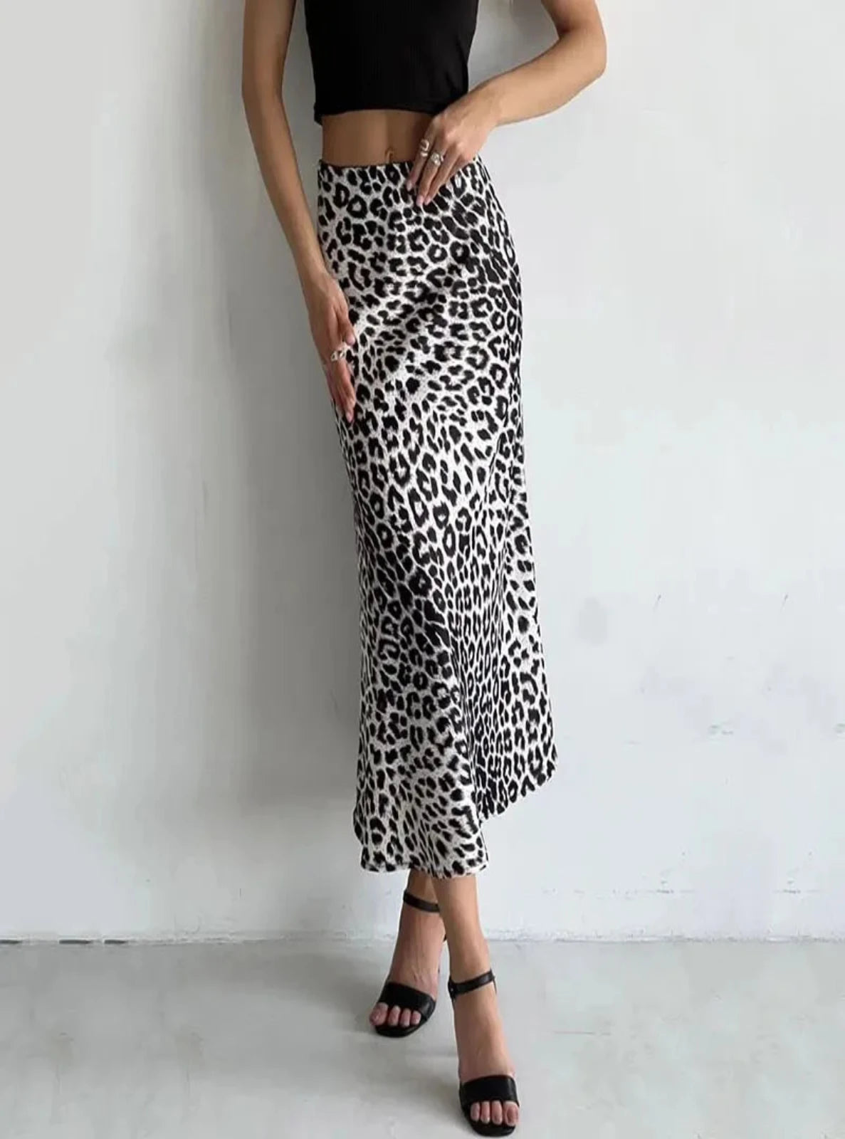 Satin Maxi Skirt