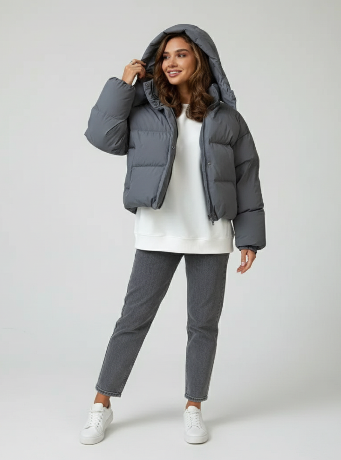 Short Puffer Jacket