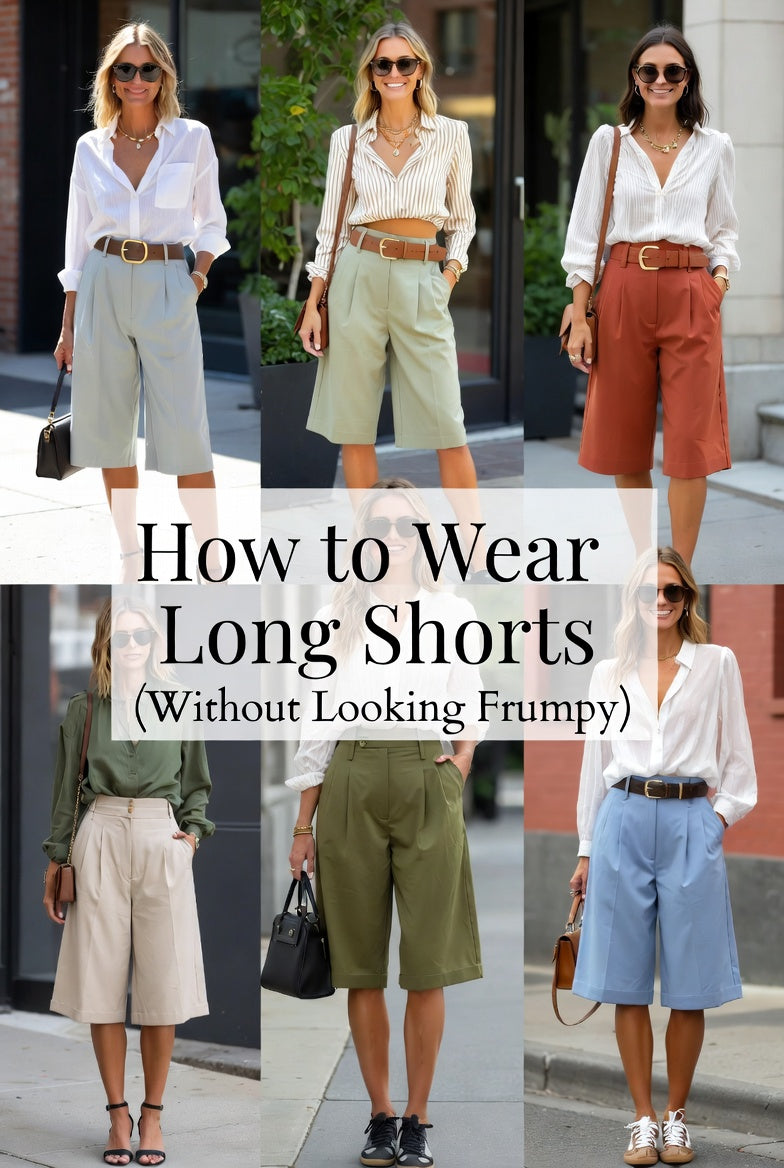 How to Wear Long Shorts (Without Looking Frumpy)