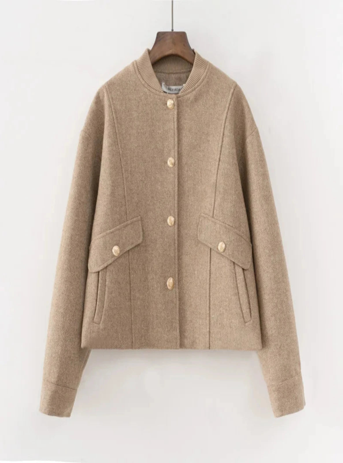 Cropped Wool-blend Jacket