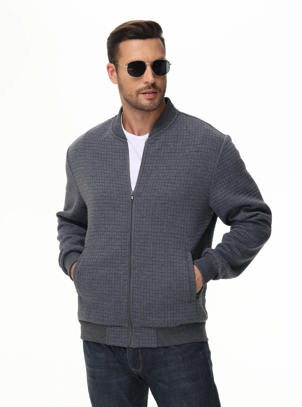 Regular-fit Lightweight Bomber Jacket