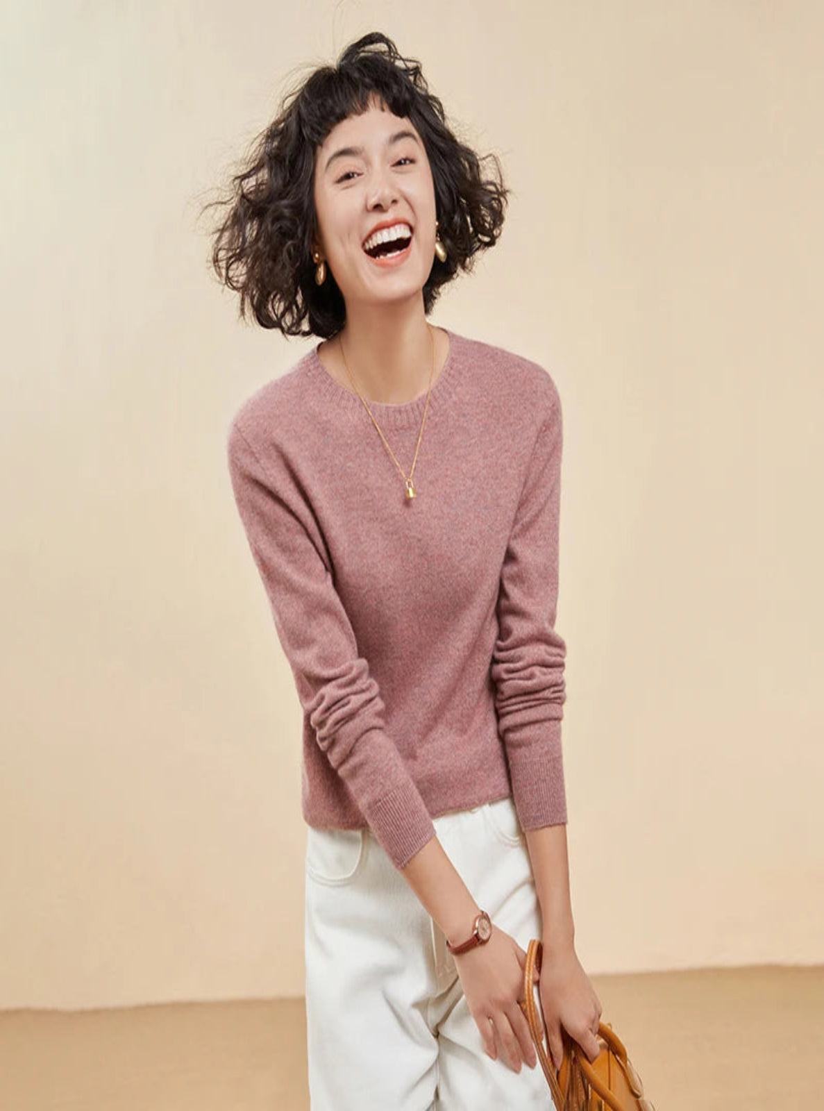 Fine-knit Cashmere Sweater