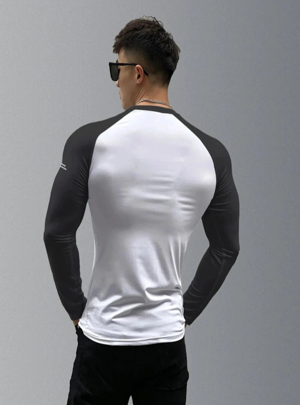 Regular Fit Long-Sleeved Sports Shirt