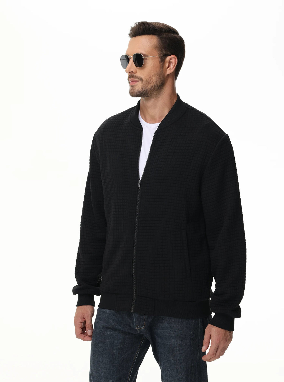 Regular-fit Lightweight Bomber Jacket