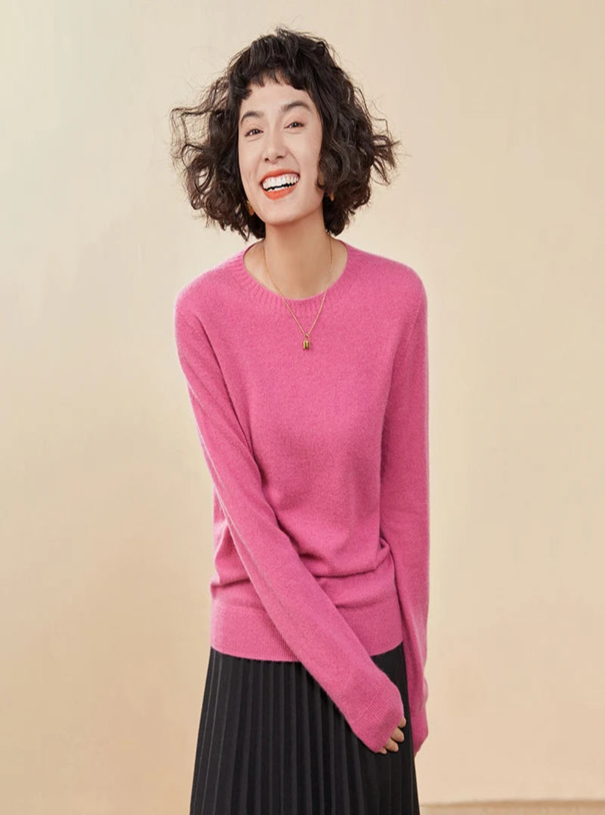 Fine-knit Cashmere Sweater