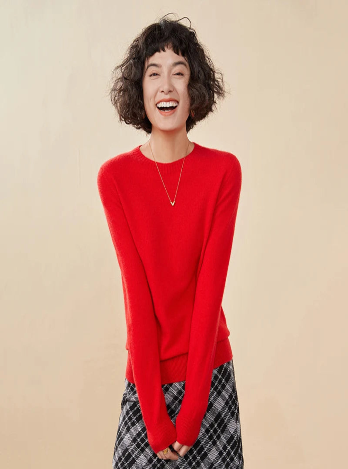 Fine-knit Cashmere Sweater