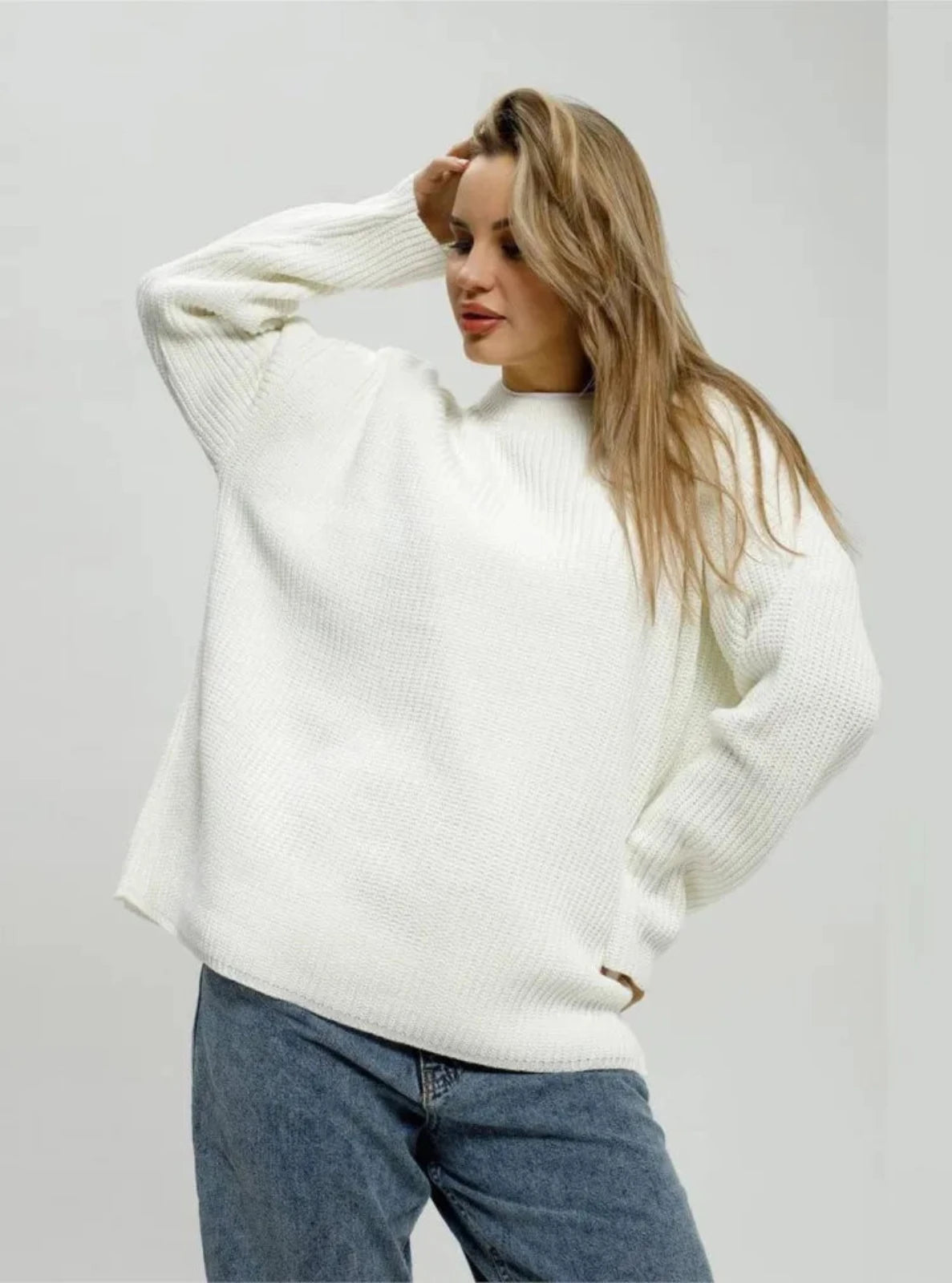 Cable-knit Sweater