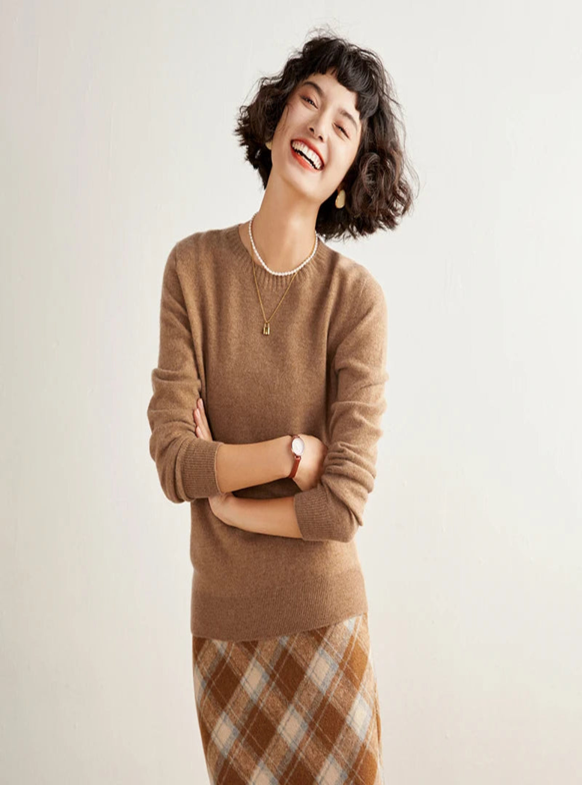 Fine-knit Cashmere Sweater