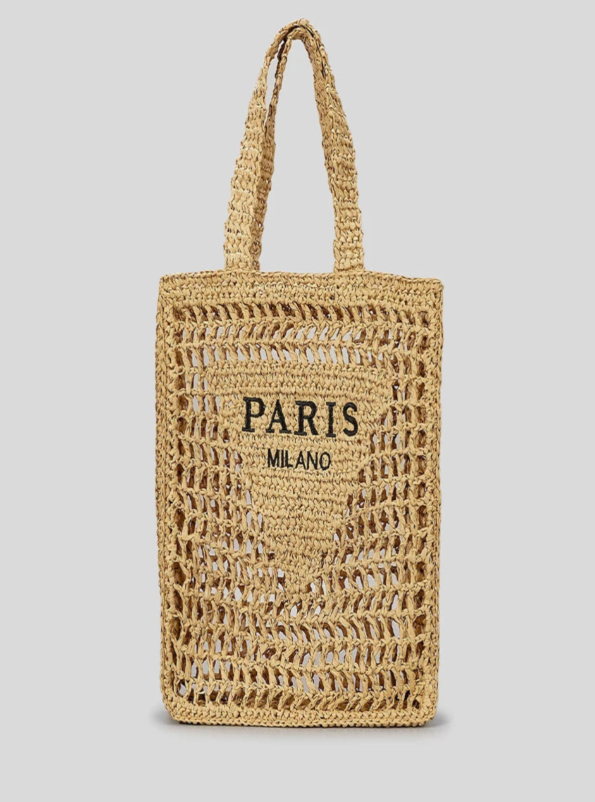 Straw Tote Bag