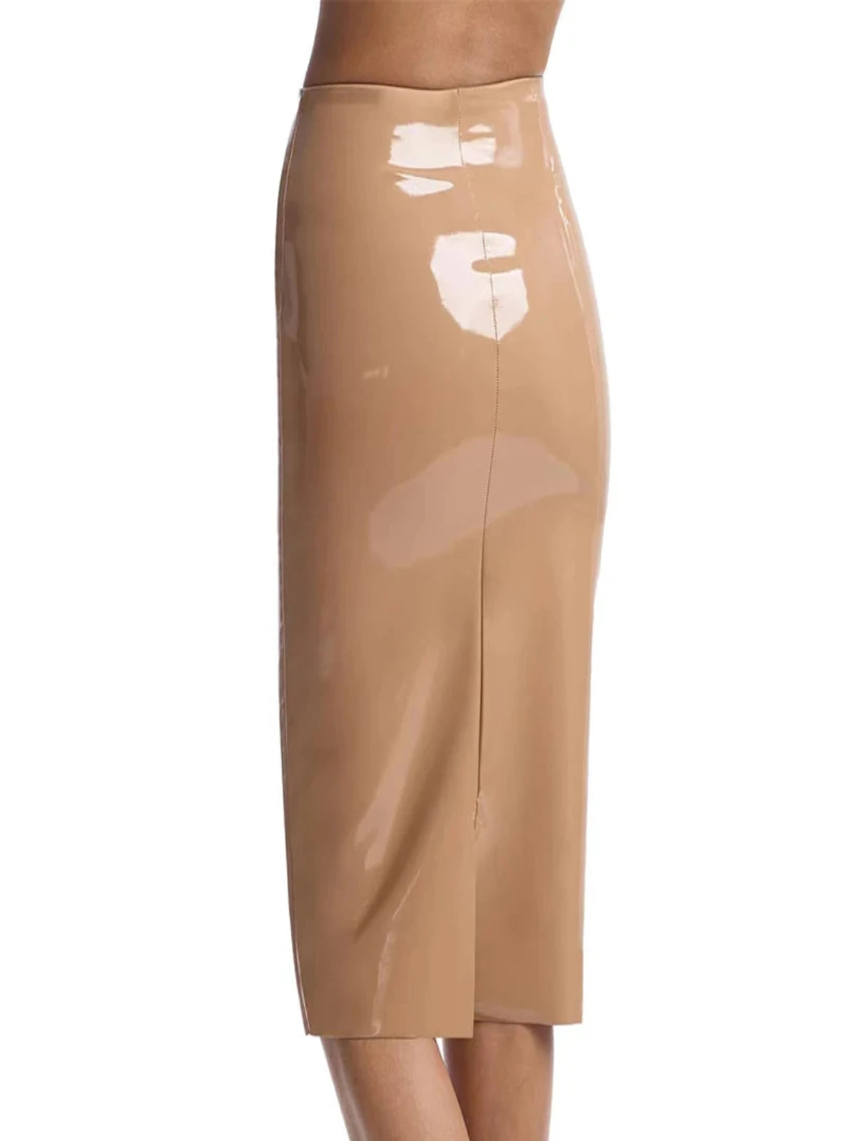 Latex Pencil Skirt