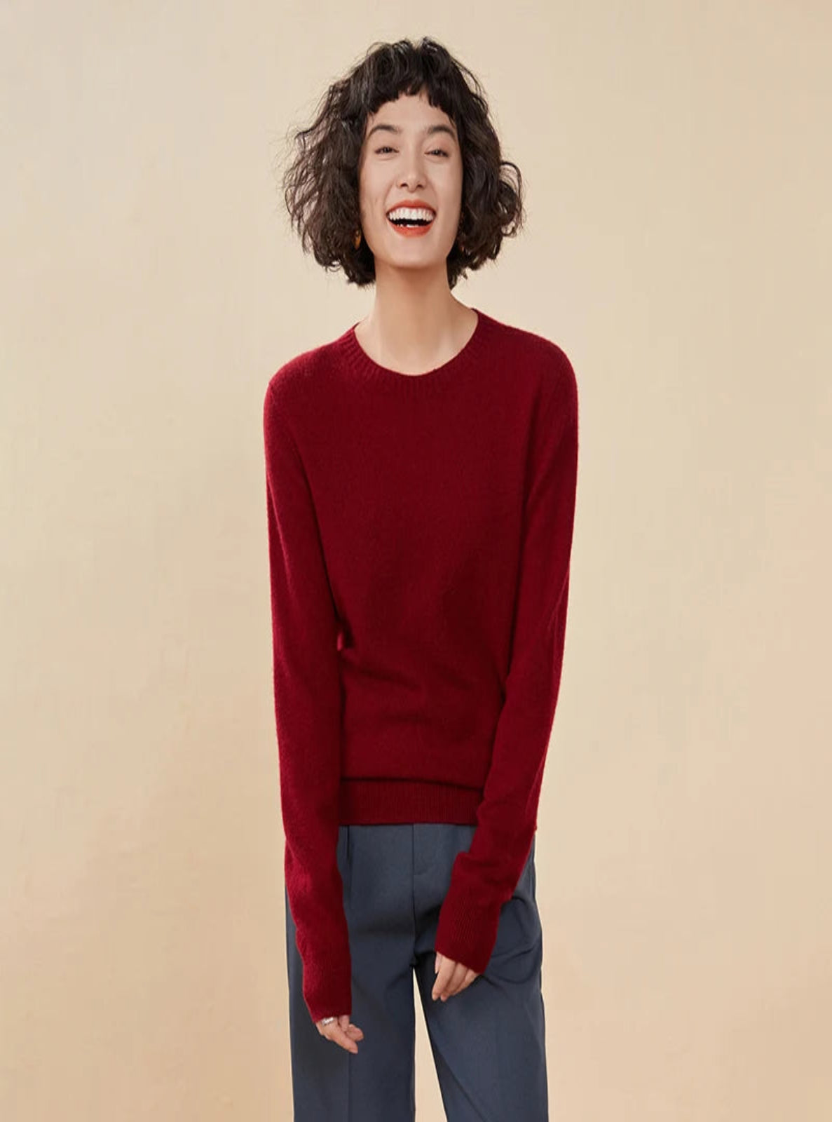 Fine-knit Cashmere Sweater