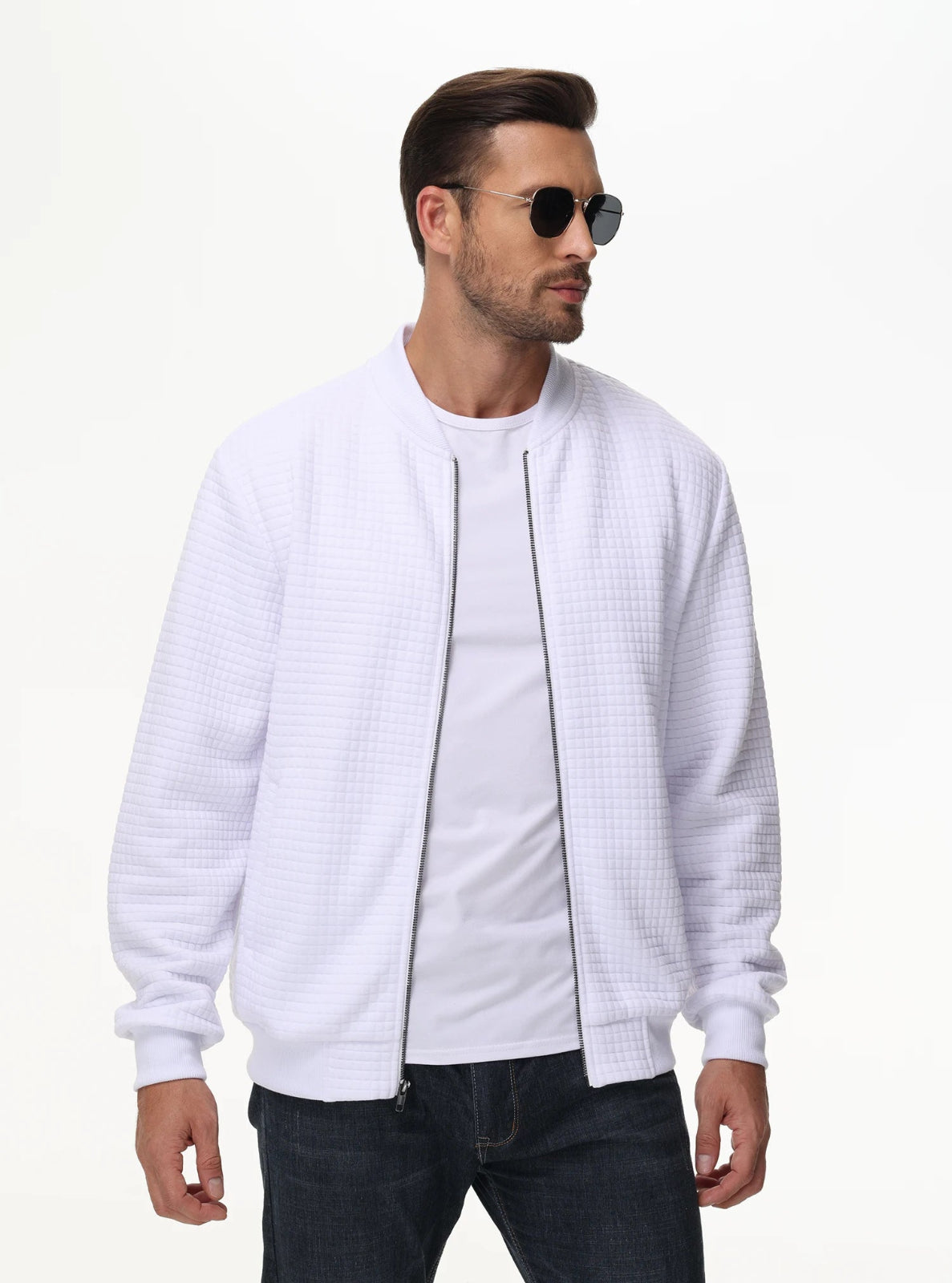 Regular-fit Lightweight Bomber Jacket