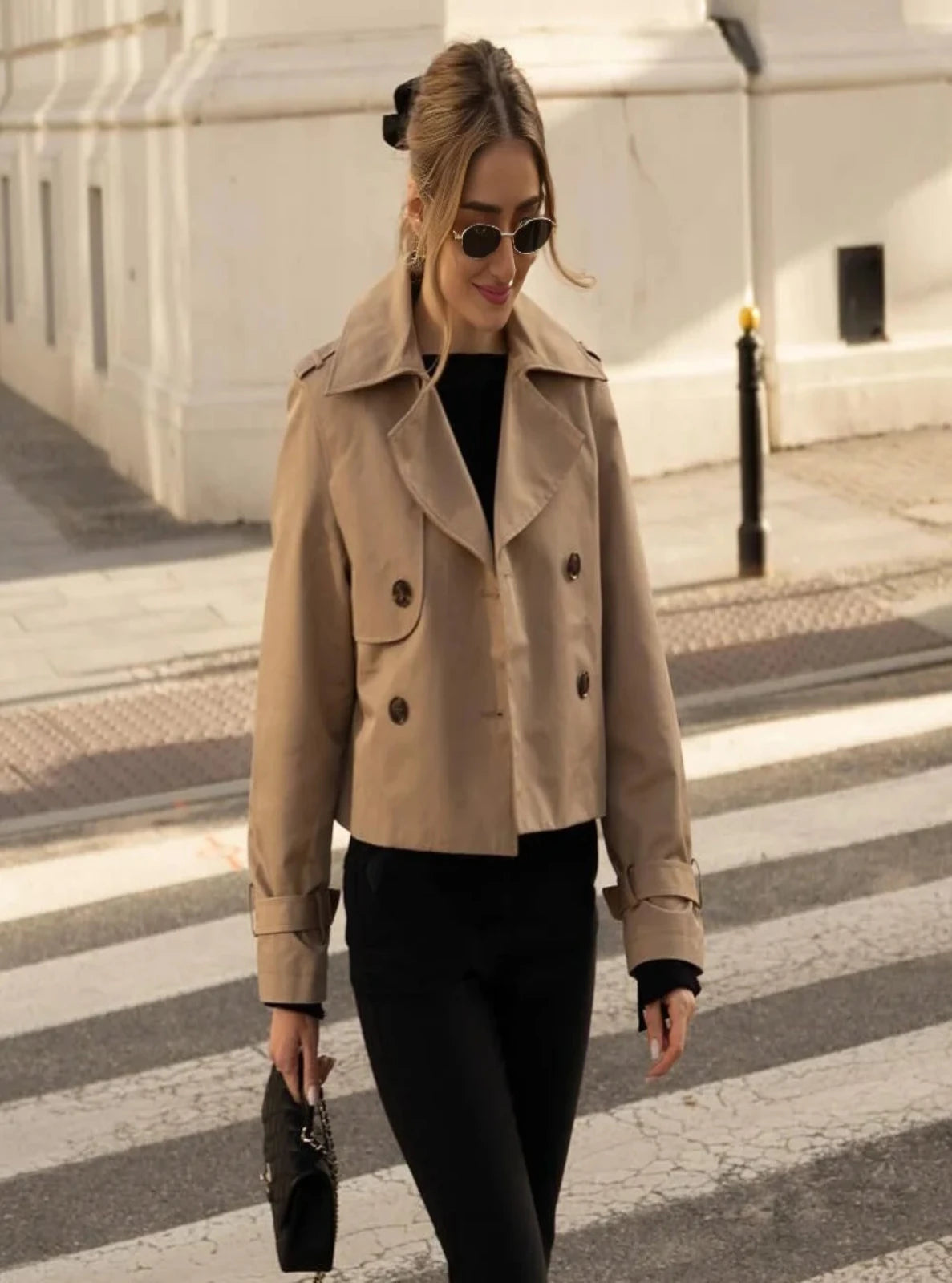 Short Trench Coat