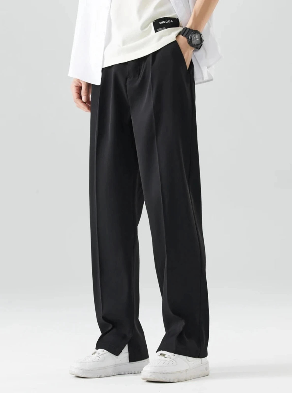 Semi-wide Pants