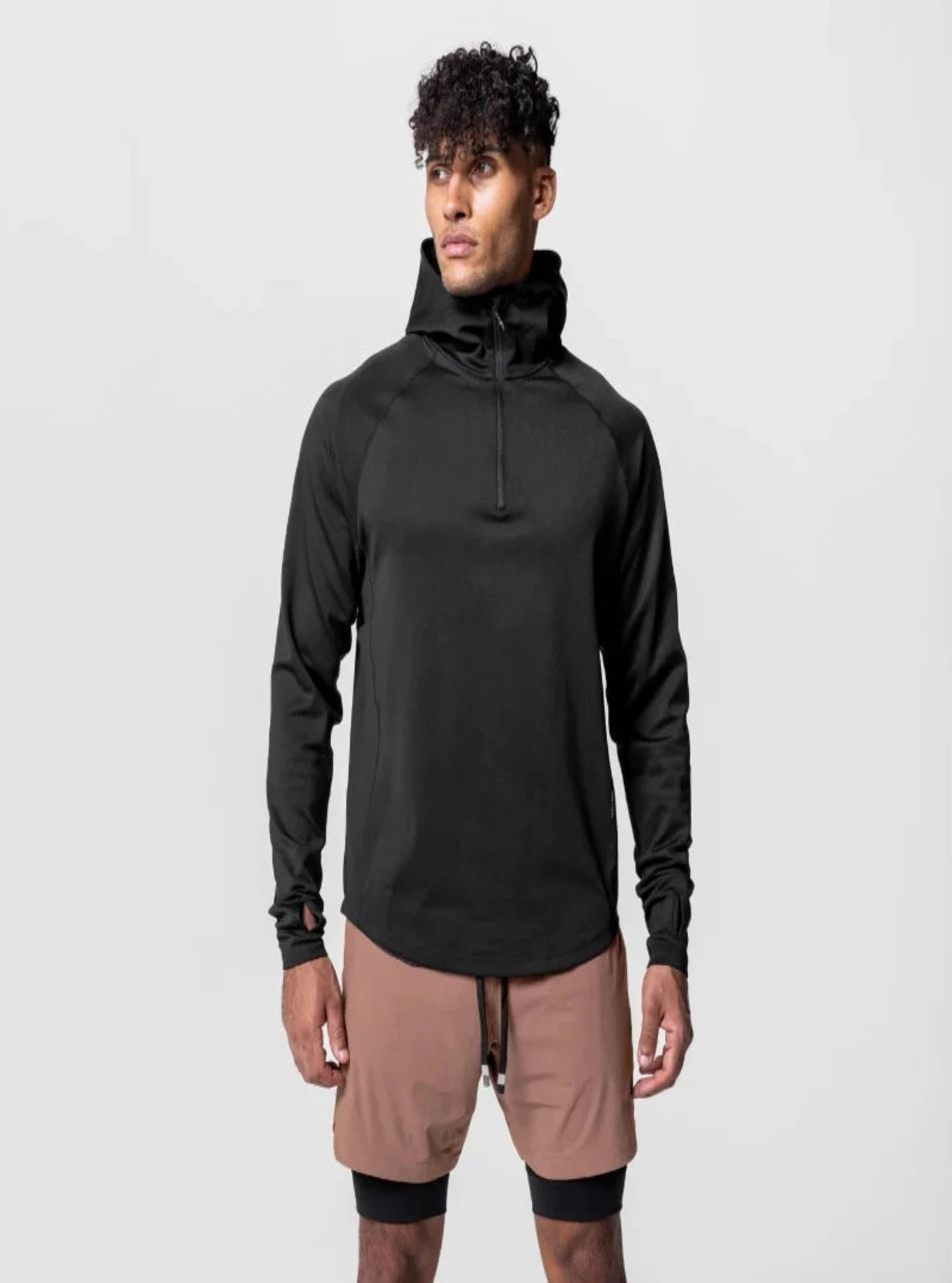 Half-zip Hooded Training Sweatshirt