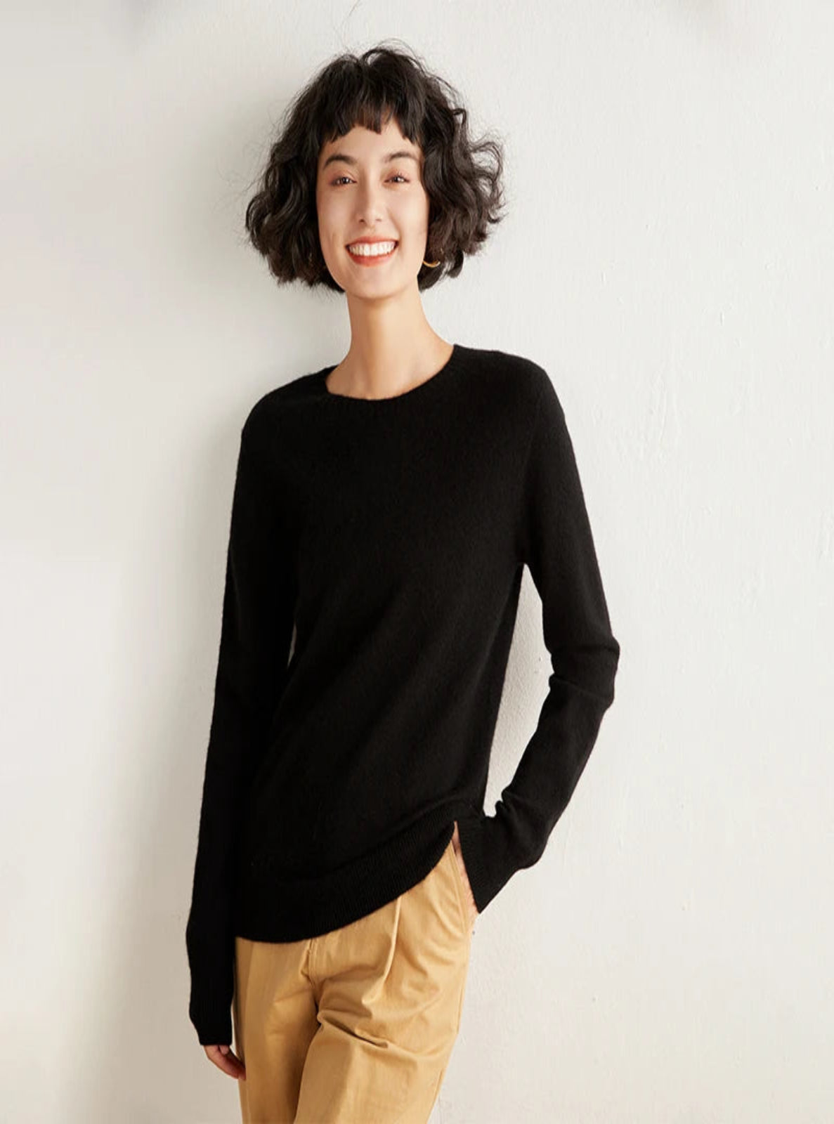 Fine-knit Cashmere Sweater