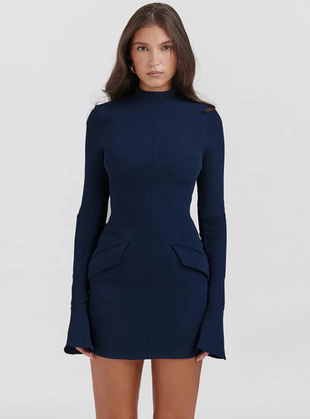 Pocket-front Dress