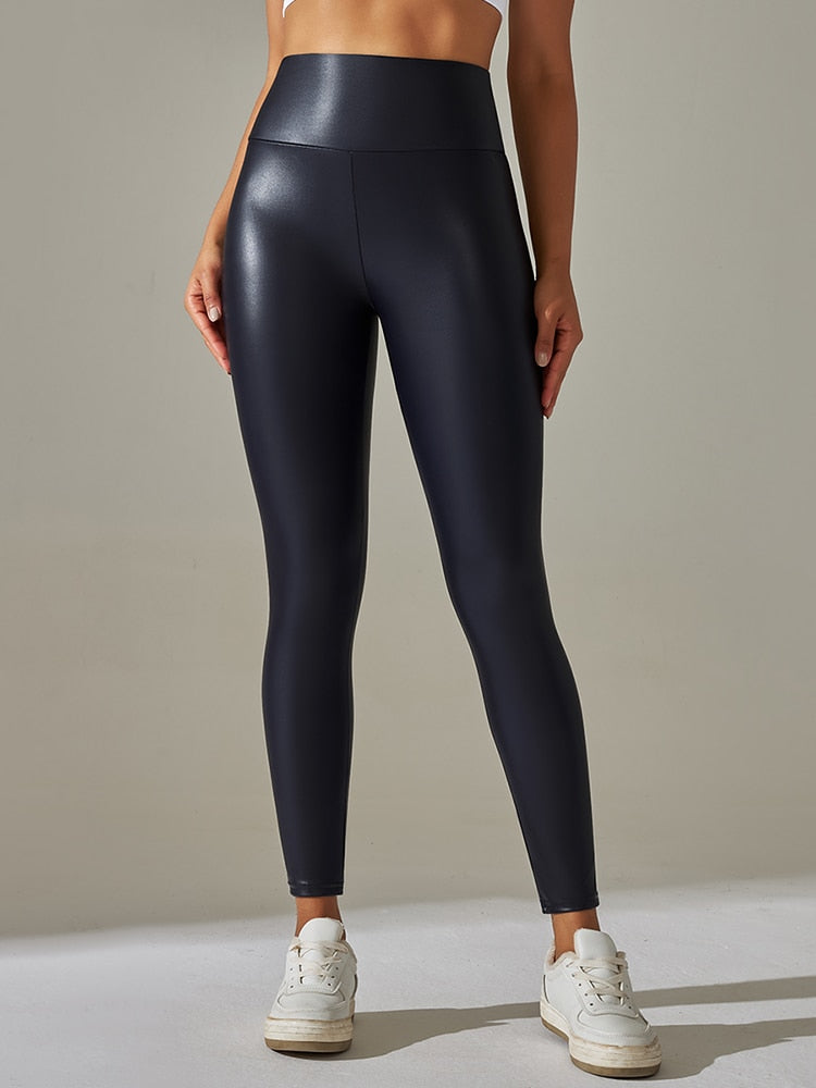 Leather High Waist Leggings