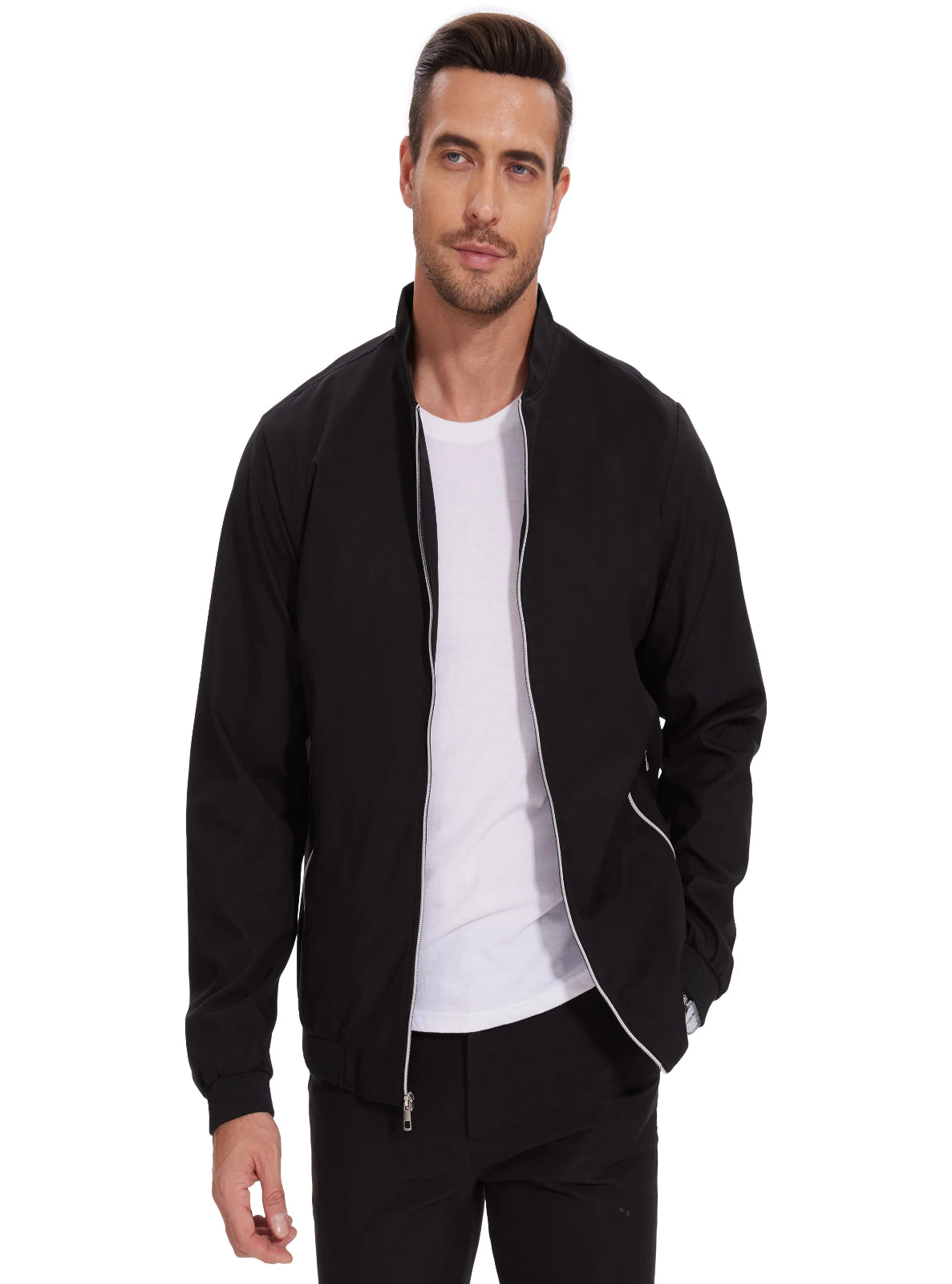 Regular-fit Lightweight Bomber Jacket