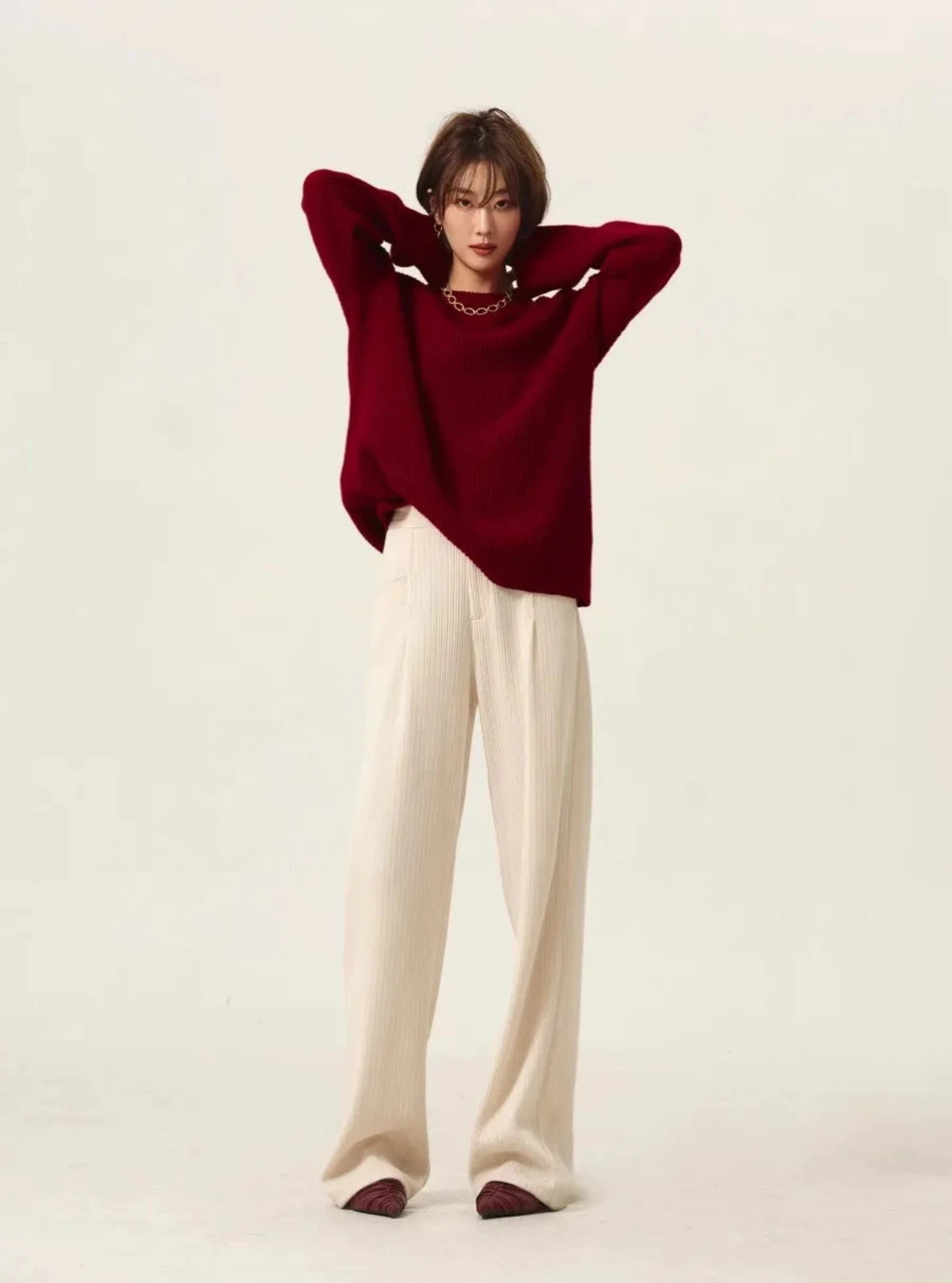 Fine-knit Cashmere Sweater