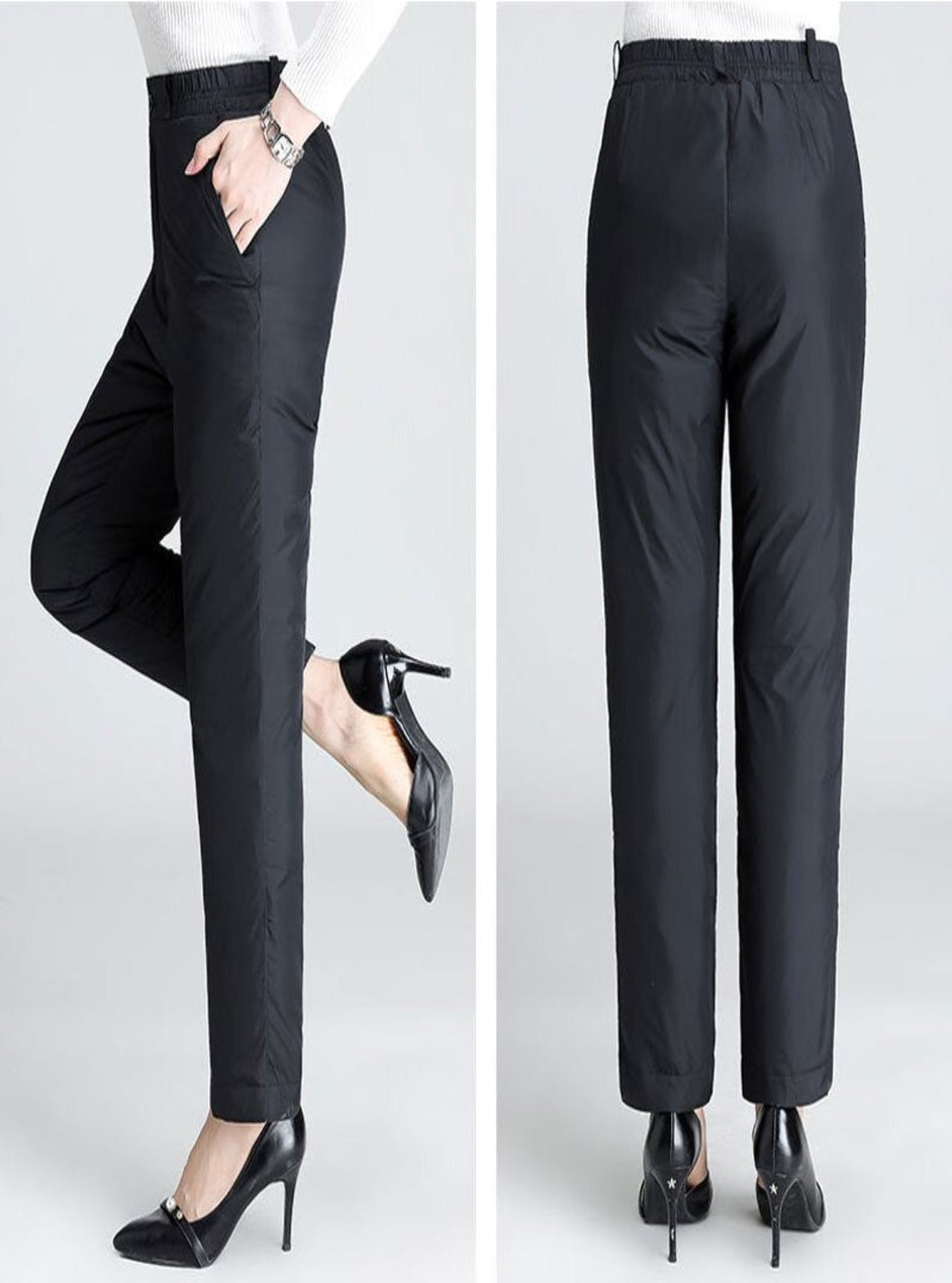 Insulated High Waist Pants