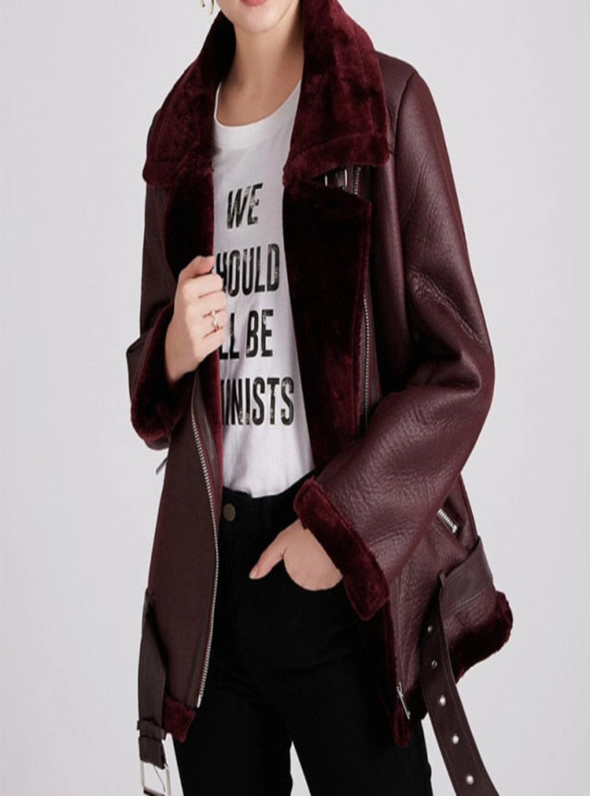 Double-faced Biker Jacket