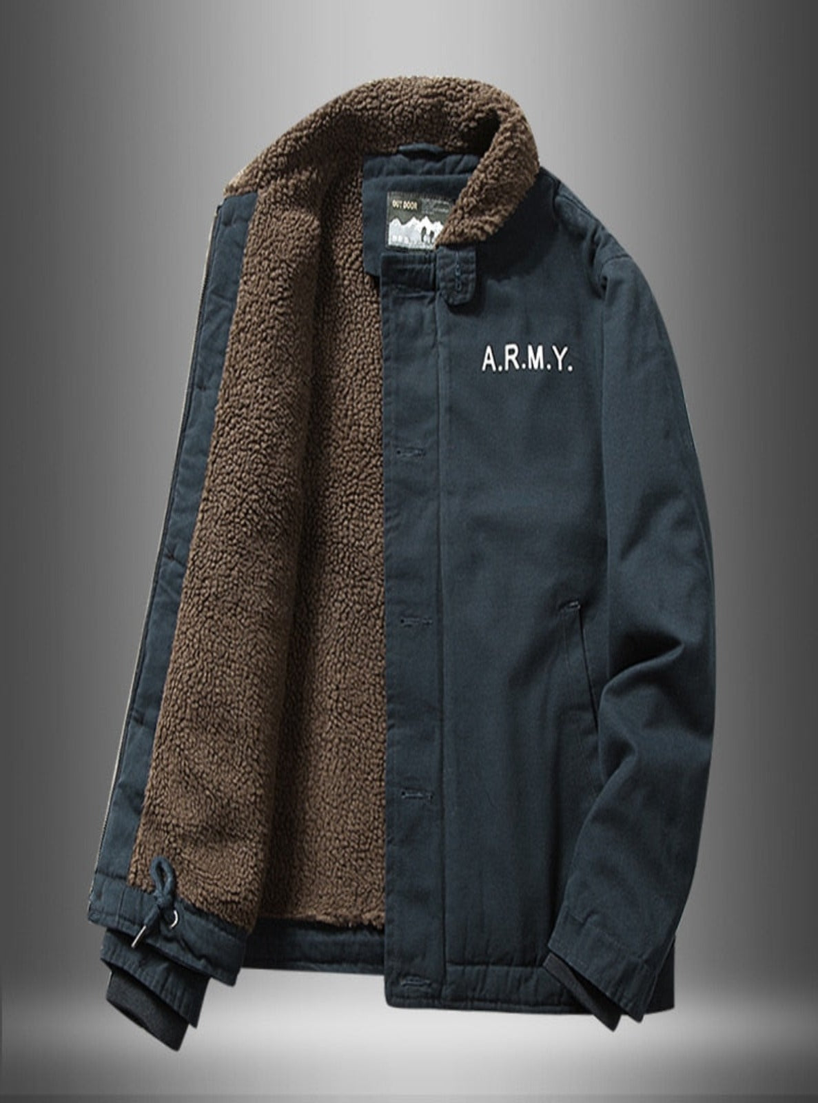 A.R.M.Y Cotton-Lined Bomber Jacket