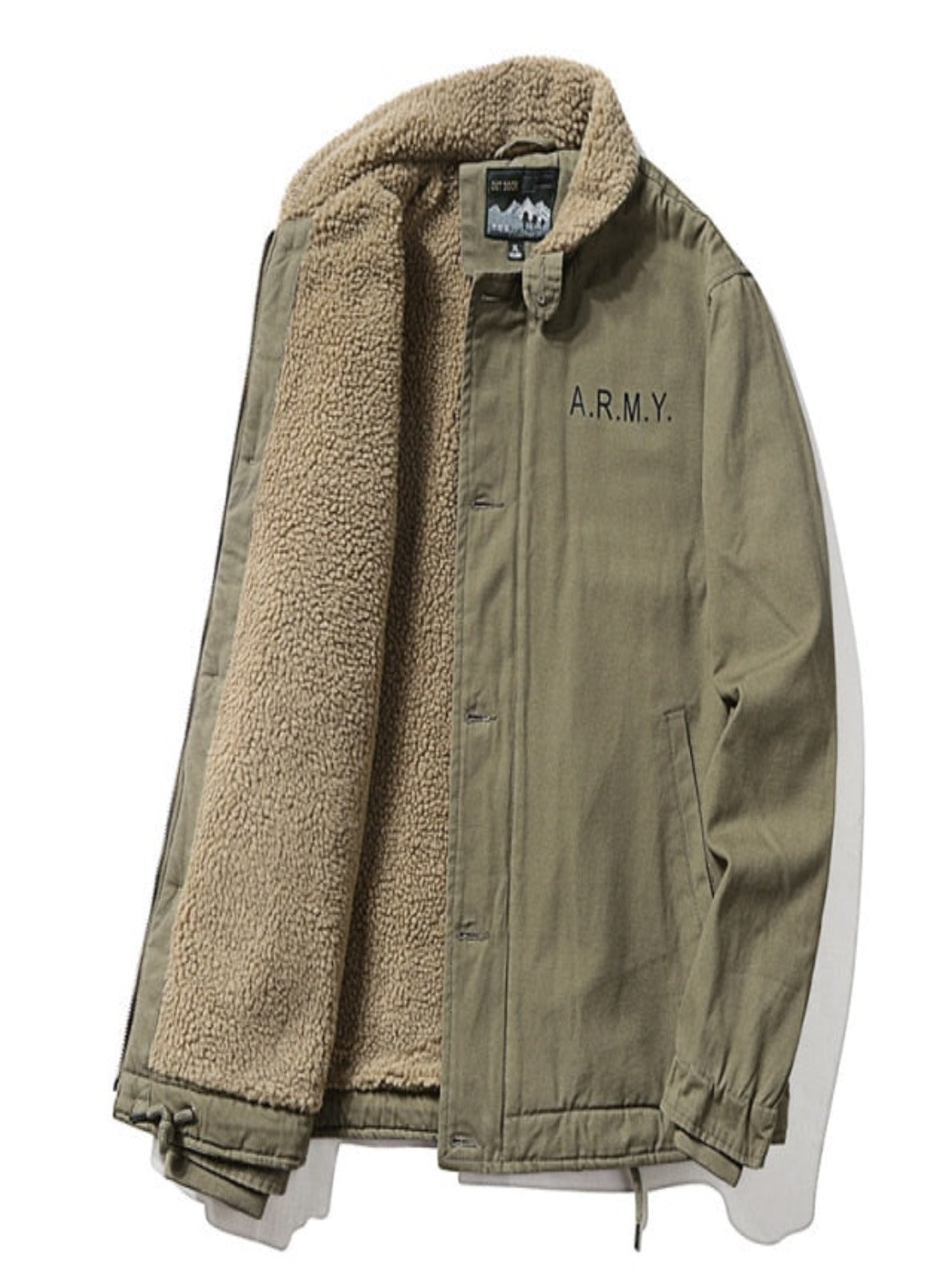 A.R.M.Y Cotton-Lined Bomber Jacket