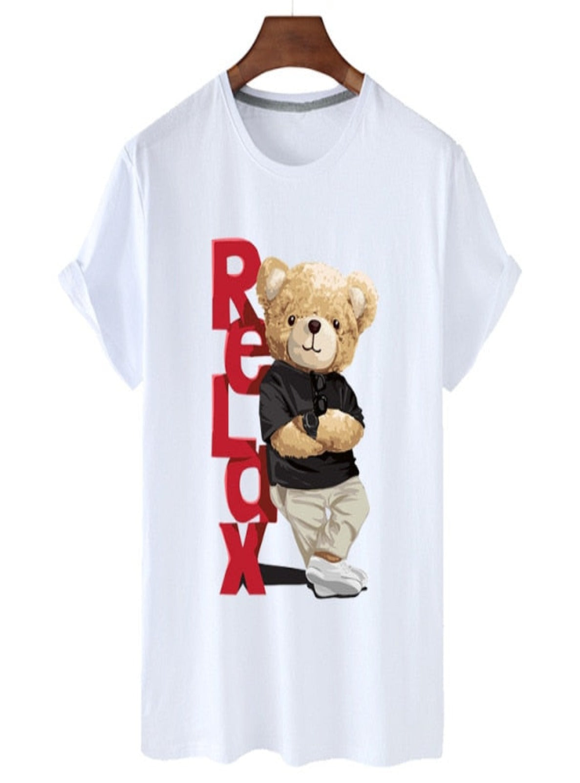 Camiseta Relax Bear de puro algodón